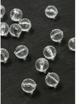 Акрилові кристали, круглі, 0,5кг. Діаметр 1см.