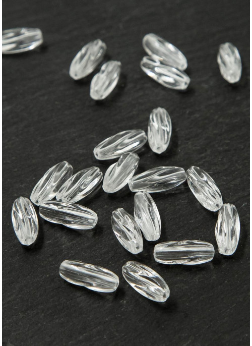 Акрилові кристали, подовгуваті, 0,5кг. Довжина 13мм.