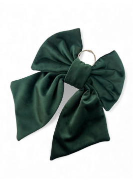 Бант оксамитовий, Зелений.  27 на 24см.