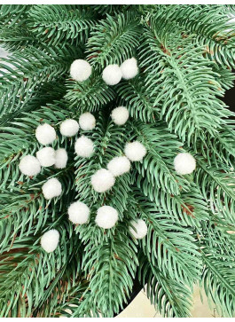 Помпон білий, LS-B-1