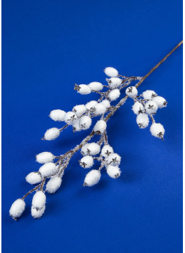 Гілка в снігу, 47см, 1шт.