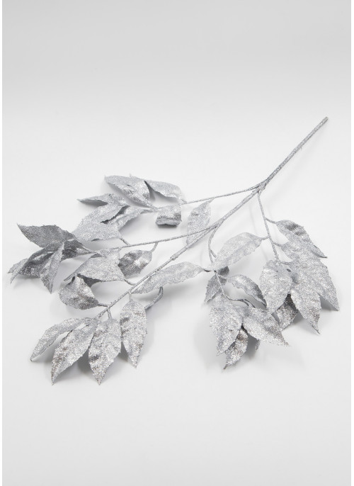 Гілка лавра, Срібна, 53см, 6шт в уп.