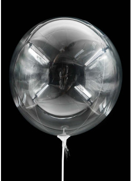 Прозорі кульки Bubbles, 15"-32см. 50шт.