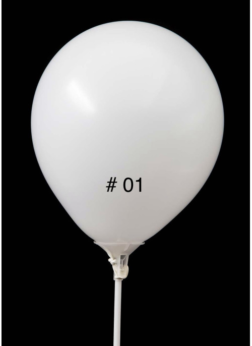 Кульки латекс, 5 дюймів, 13см. Білий колір. 100шт.