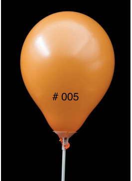 Кульки латекс, 5 дюймів, 13см. Оранжевий колір. 100шт.