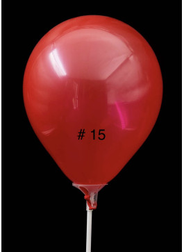 Кульки латекс, 5 дюймів, 13см. Червоний колір. 100шт.