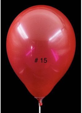 Кульки латекс, 10 дюймів, 26см. Червоний колір. 100шт.