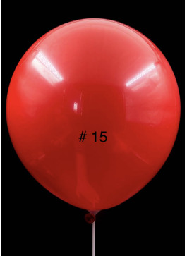 Кульки латекс, 19 дюймів, 49-50см. Червоний колір. 50шт.