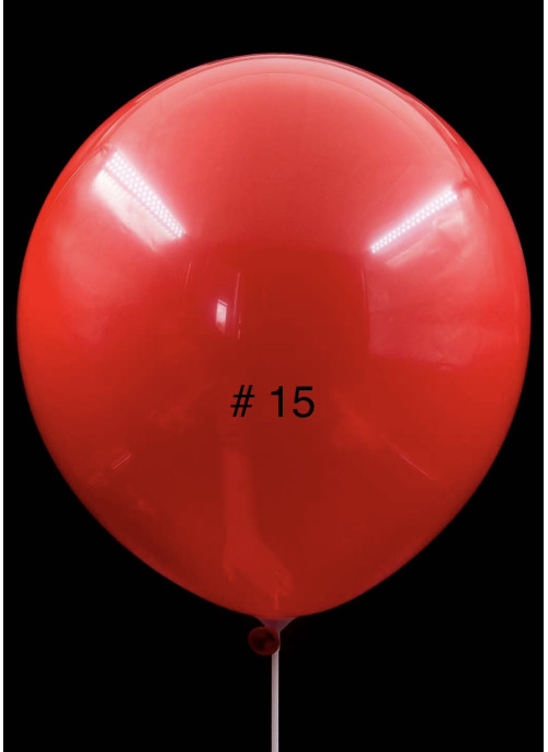 Кульки латекс, 19 дюймів, 49-50см. Червоний колір. 50шт.