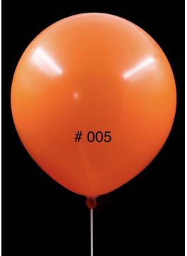 Кульки латекс, 19 дюймів, 49-50см. Оранжевий колір. 50шт.