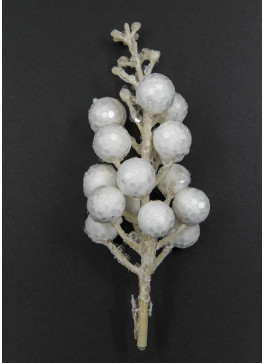 Гілочка біла, висока, 11 кульок, 100шт.