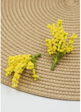 Гілочка дрібна весняна, ЖОВТА, 7,5см.