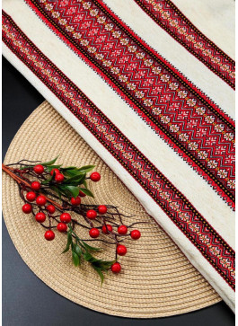 Скатертина  Червона квіточка. 145*110см