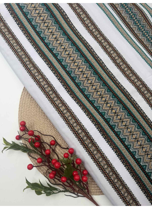 Скатертина, Америка, на білій основі, 145*110см