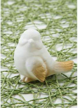 Пташка "Вінтаж", 6 на 7 см. 1шт.