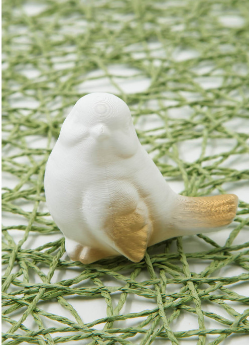 Пташка "Вінтаж", 6 на 7 см. 1шт.