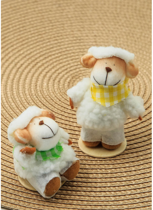 Овечки на підставці, 7 та 9 см. 12 шт.