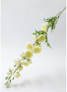 Мальва біла, 90см. Сатин, 1шт.