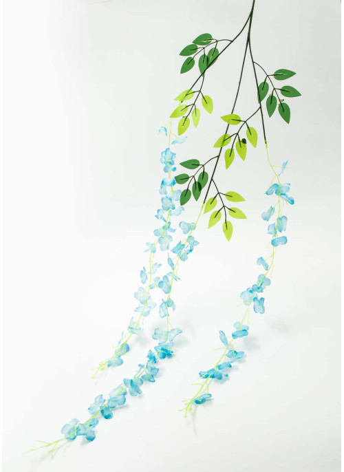 Гліцинія штучна. 103см. 12шт. Голуба