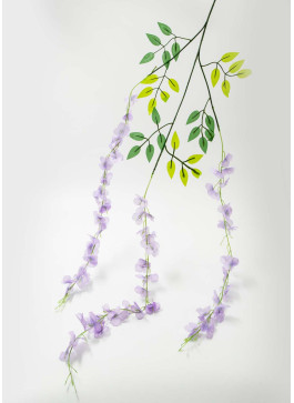 Гліцинія штучна. 103см. 12шт. Бузкова.