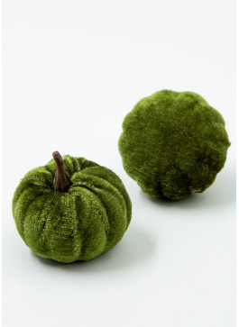 Гарбузик оксамитовий, ОЛИВКОВИЙ, 5,5 на 5,5 см, 20 шт.