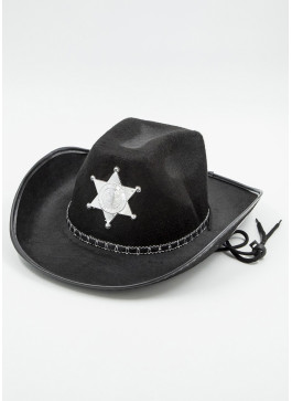 Капелюх шерифа, Чорний.