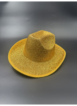 Капелюх ковбоя, золотий.