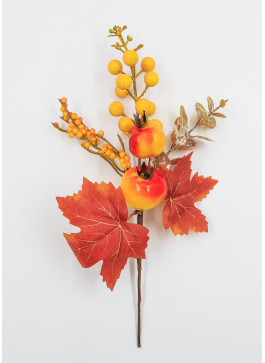 Гілочка осіння, з гранатами, 25см. 12шт.