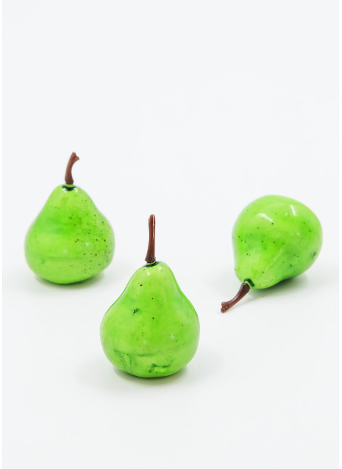 Грушка зелена, 100шт, 3.5см. 