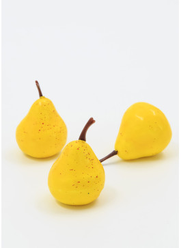 Грушка жовта, 100шт, 3.5см. 