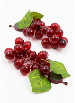 Виноград вишневий, 12см, магніт, 12шт.