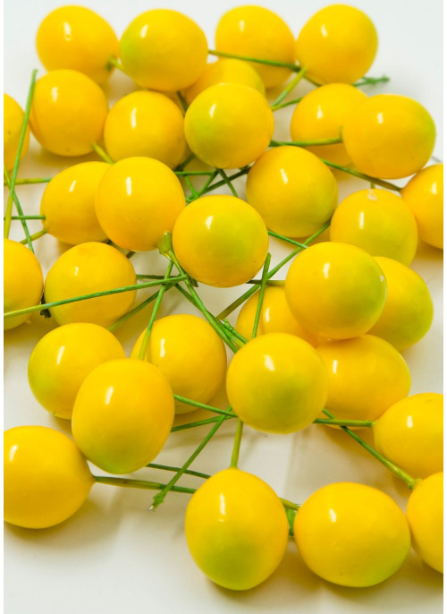 Лимон на дротику, ЖОВТИЙ, 8,5 см. 100шт