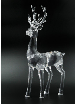Олень з акрилу, 33см. 1шт.