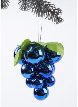 Підвіска гроно, мале. 14см. СИНЯ, 1 ШТ.