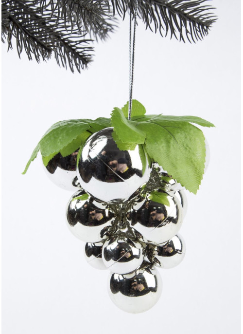 Підвіска гроно, мале. 14см. СРІБНА, 1 ШТ.