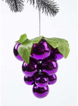 Підвіска гроно, мале. 14см. ФІОЛЕТОВА, 1 ШТ.