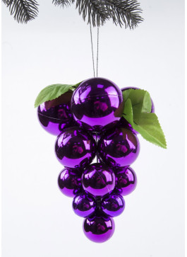 Підвіска гроно, велике. 19см. ФІОЛЕТОВА, 1 ШТ.