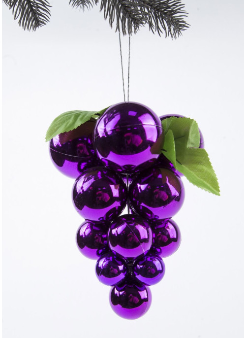 Підвіска гроно, велике. 19см. ФІОЛЕТОВА, 1 ШТ.